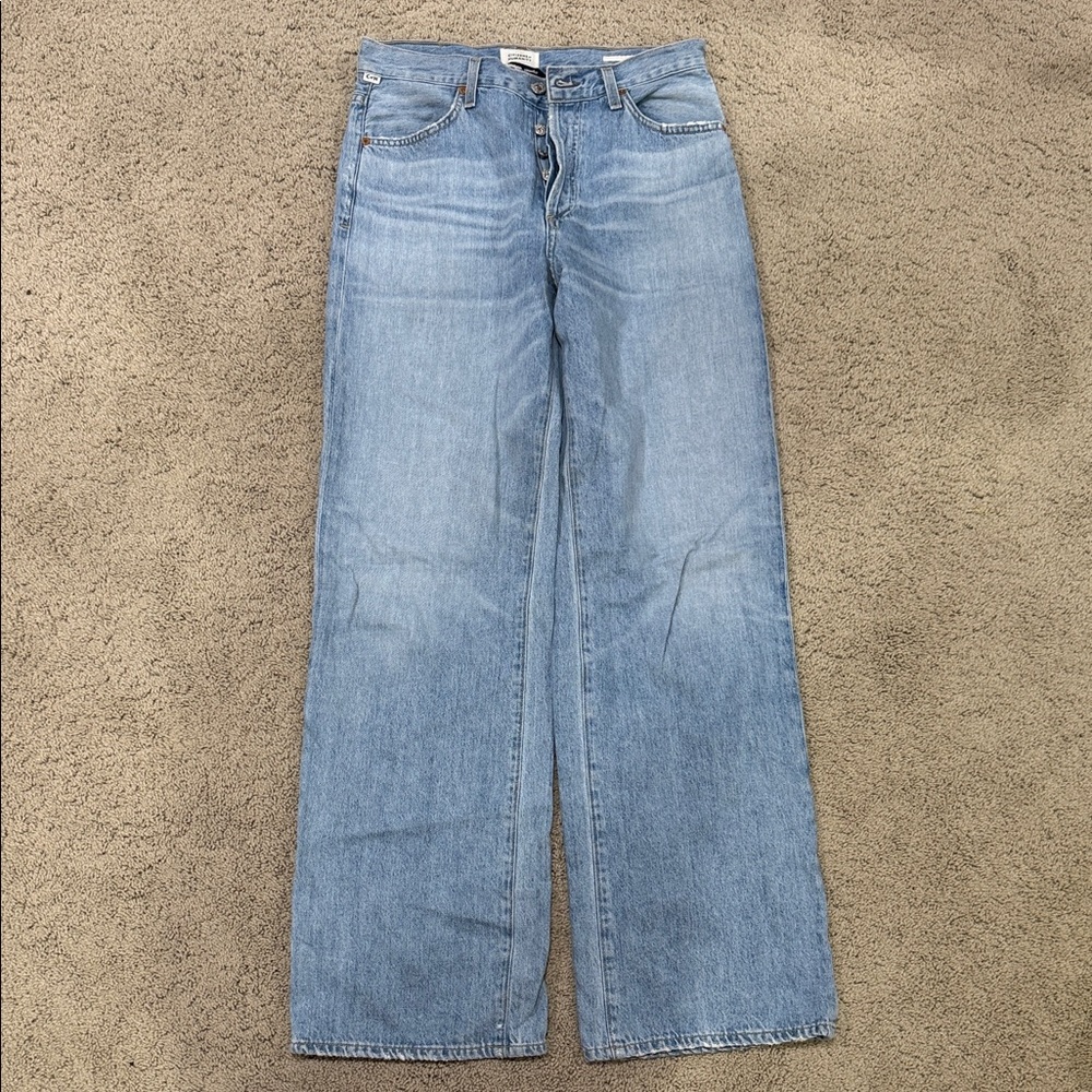 Citizens Of Humanity Light Blue Straight Leg Jeans sz 27